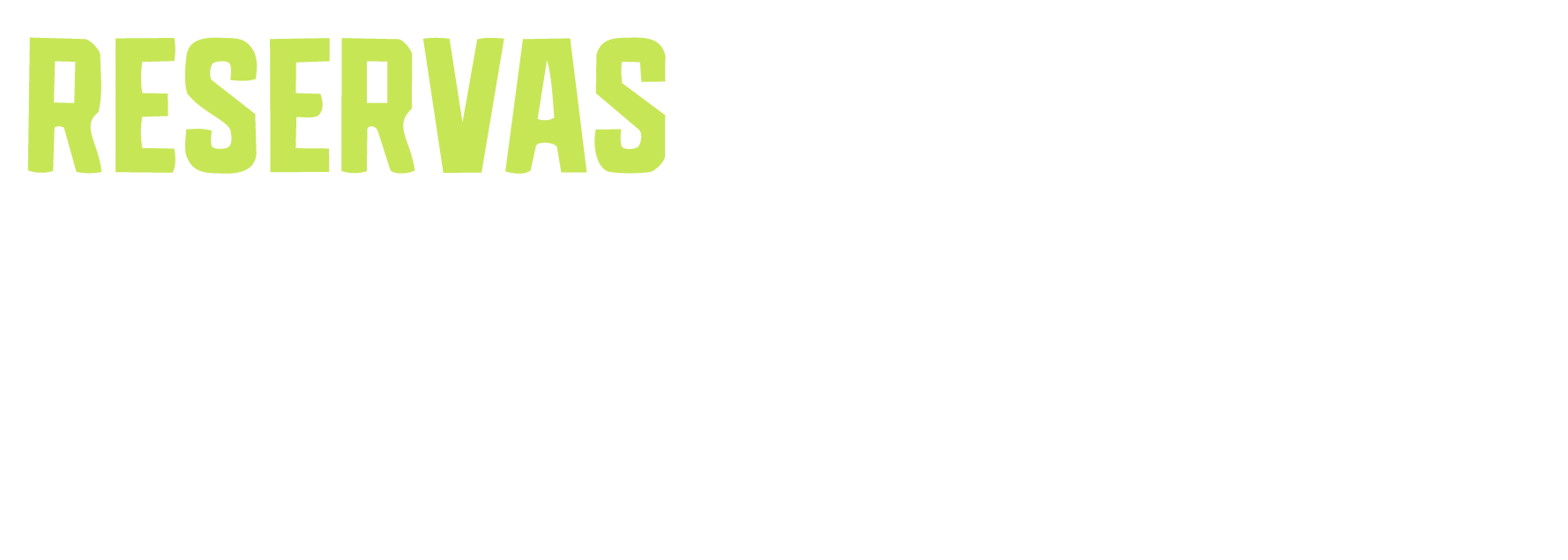 Reservas Vale do Pati